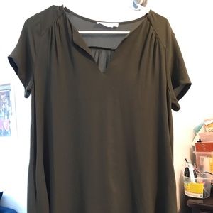 Long tunic (olive green color)